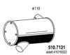 IVECO 41019322 Middle-/End Silencer